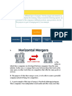 Copia de Mergers and Acquisitions