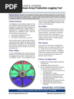 Flyer Multi Phase Array Production Logging Tool