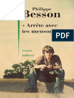 Arrête Avec Tes Mensonges by Besson, Philippe