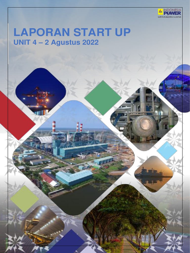 Laporan Start Up PLTU Lontar Unit 4 | PDF