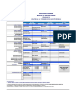 Programa Semana 33 - Martes 16