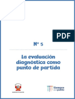 Cartilla N5 La Evaluación Diagnóstica