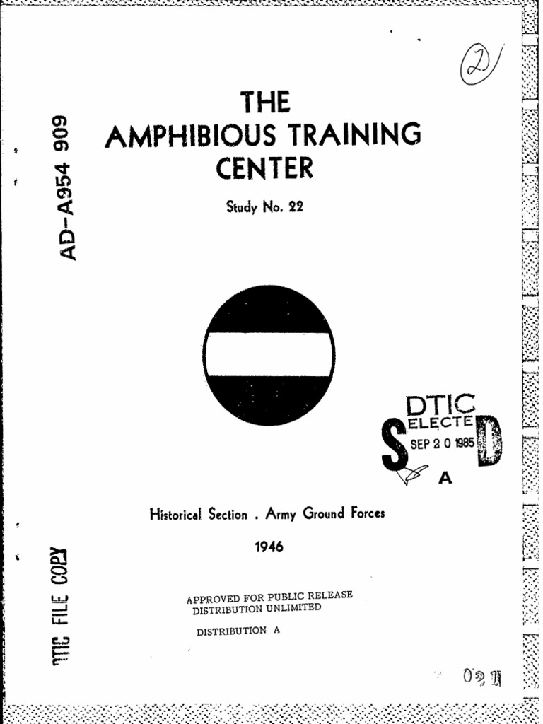Amphibious Training Center | PDF | Amphibious Warfare | Division (Military)