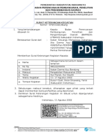 Surat Keterangan Kegiatan Ikatan Darma Ayu Cimahi