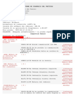 Diagnóstico vehículo fallas