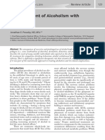 The Treatment of Alcoholism With Vitamin B: Jonathan E. Prousky, ND, MSC