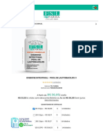 Disbiose Intestinal - Pool de Lactobacilos ® FSL