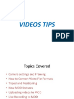 Video Tips Presentation