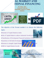 Capital Market & Institutional Finacing - Sajal Jana