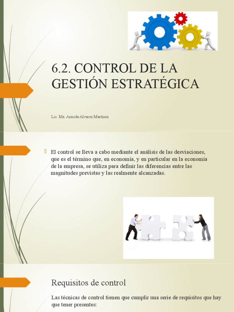 Control de Gestión Estratégica Efectivo | PDF | Presupuesto | Business