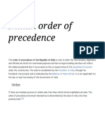 Indian Order of Precedence - Wikipedia