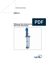 RPH-V: Manual de Instrucciones de Servicio/montaje