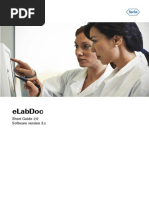 Elabdoc: Short Guide 2.0 Software Version 3.X