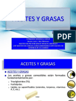 Aceites y grasas: clasificación y análisis