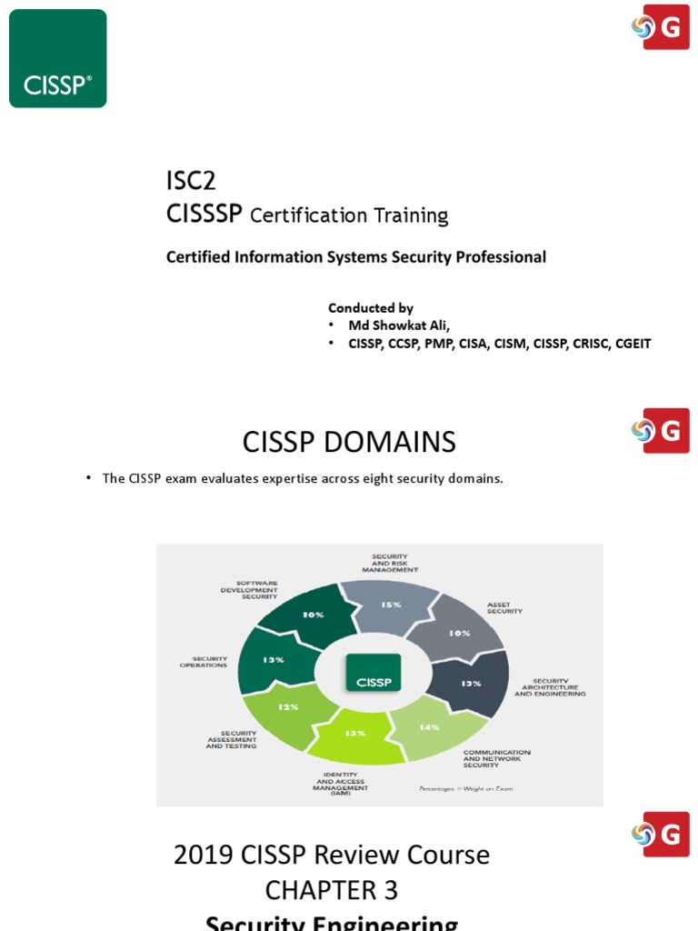 Isc2 Cisssp Certification Training PDF Cryptography Cipher