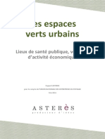 Les Espaces Verts Urbains - Nicolas Bouzou - 2016