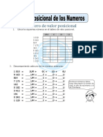 Ficha Valor Posicional