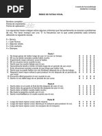 Escala GRBAS de Disfonía | PDF