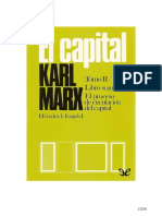 El Capital P Scaron Libro Segundo Vol 5 Karl Marx
