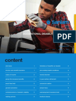 Occupational Disability Web Brochure