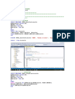 Procedimientos Almacenados Por Proyecto