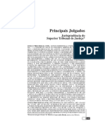 Principais Julgados do STJ sobre Direito Civil e Processual Civil