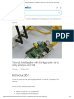 Tutorial 3 de Raspberry Pi Configuración de La Red y Acceso A Internet - Electronilab