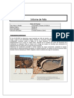 Informe Falla de Sistema de Oruga en Excavadora