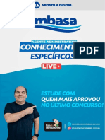 LIVE EMBASA - Petronio 09-08-22 - Caderno SEM GAB