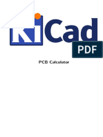 KiCAD - PCB Calculator