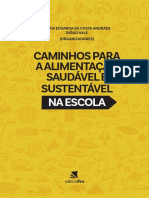 Caminhos para A Alimentação Saudável e Sustentável Na Escola - Ebook