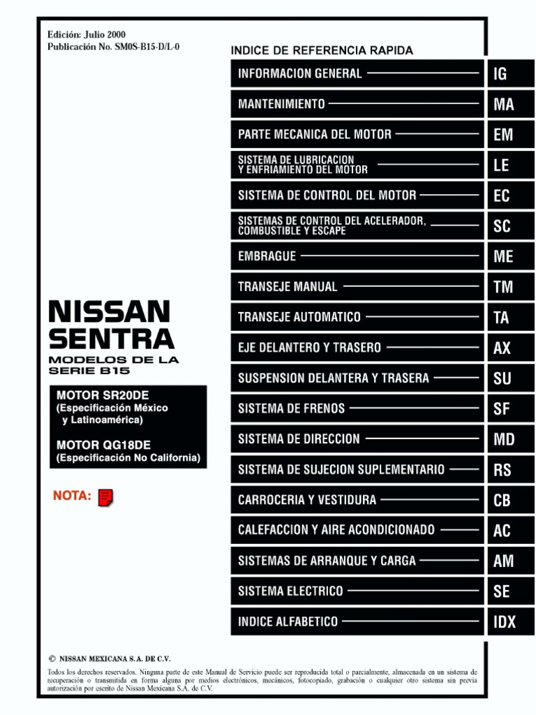 Bomba de Combustible para Nissan Sentra B15 1.8L marca Record
