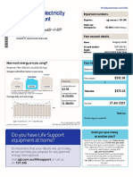 Important Numbers.: Enquiries: Faults and Emergencies: 132 099 (United Energy)