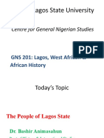 Lagos History - People of Lagos State