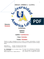 Tarea Derecho Romano Jue 19 de Mayo Del 2016