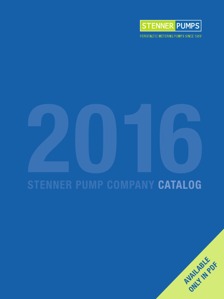Stenner Chemical Feed Pump 85MHP5 - 0.3 To 5 Gpd. Adj. Rate - 100psi
