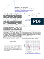 Informe N°2 - SIMULADOR ECG BIPOLAR