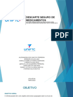 DESCARTE SEGURO DE MEDICAMENTOS - Slide