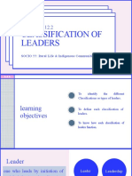 Chapter 12.2 Classification of Leader - Selibio, Heartche L.