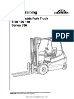 Linde E20 25 30 Forklift Trucks Service Manual PDF