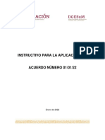 Instructivo Acuerdo 01-01-22