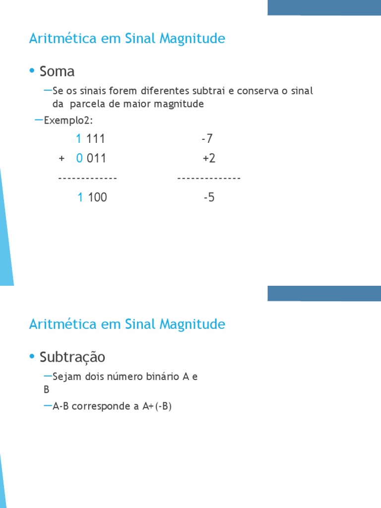 Aula 2 - Conversao de Bases e Aritmetica Computacional | PDF