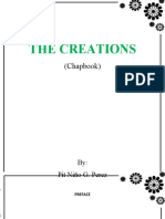 The Creations: (Chapbook)
