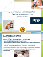 Pertemuan 4-INTERPERSONAL COMMUNICATION