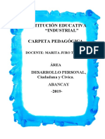 Carpeta Pedagogica 2019