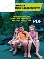 Agenda Niños, Niñas y Adolescentes RODDNNA - COCASEN - PACTO - COMPROMISO