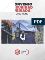 Convenio Colectivo Estatal de Empresas de Seguridad Privada 2017-2020