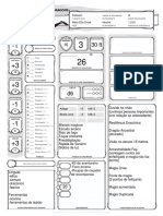 Ficha Oficial D&D 5E Feiticeiro