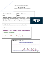 8°básico Guía Autoaprendizaje Matemática 1