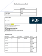 Information Sheet RP Card-Application